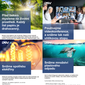 Edukační plakáty - Udržitelnost